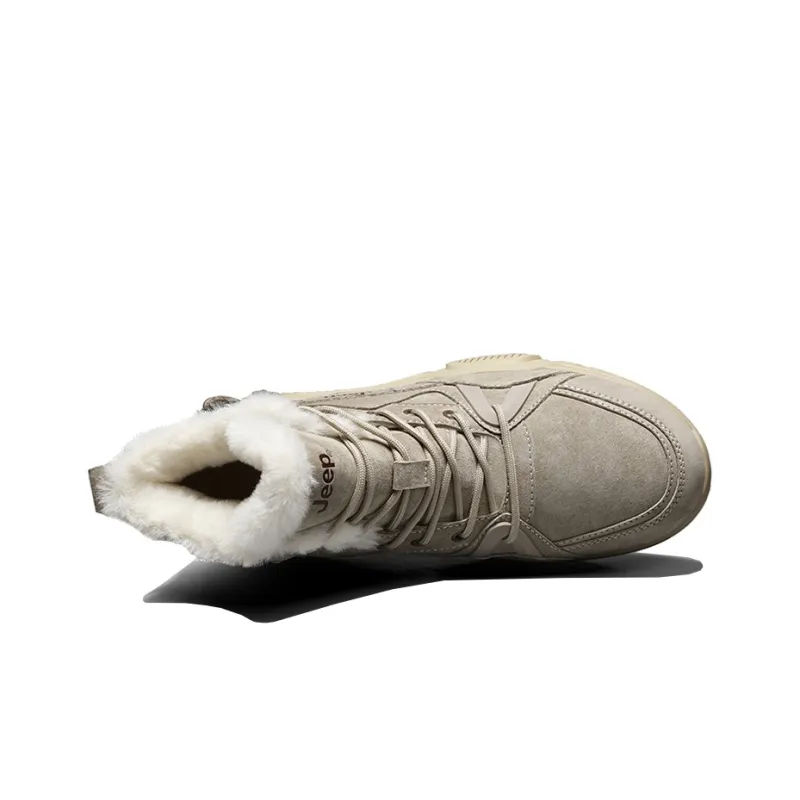 Jeep Martin Boots Men Sand-3