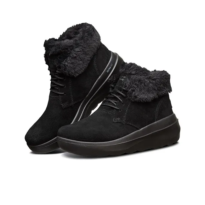 Skechers Skyhigh Ultra Ankle Boots Women's All Black-4