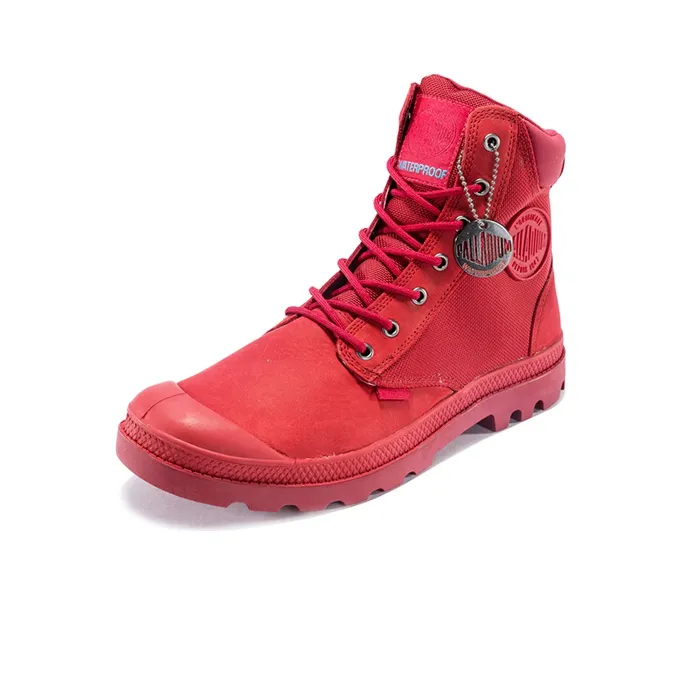 Palladium Pampa Martin Boots Unisex Red-1