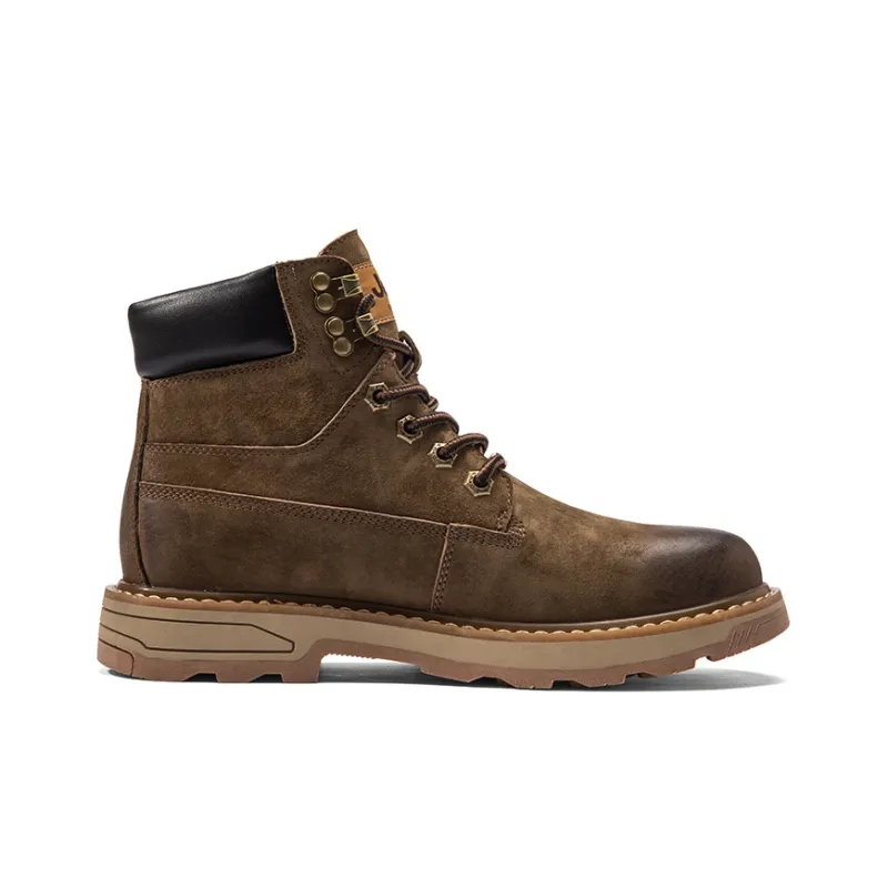 Jeep Fashion Sports Collection Short Martin Boot Men's Khaki-1