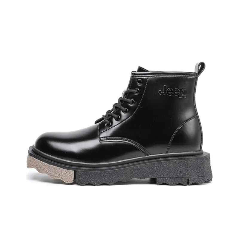 Jeep Crew Martin Boot Men's Black-0