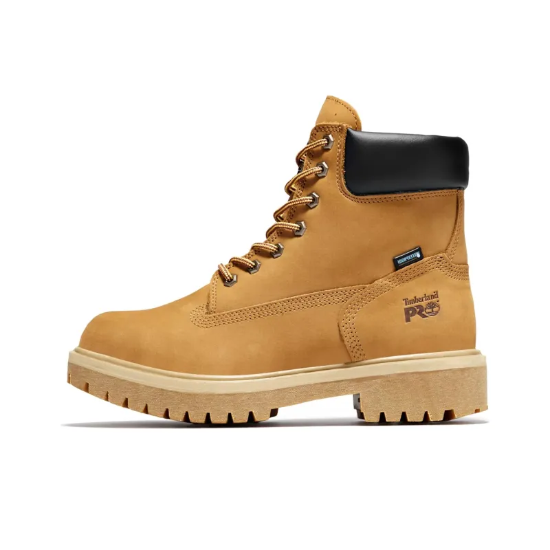 Timberland 6 Inch Pro Direct Attach 'Wheat Nubuck'-0