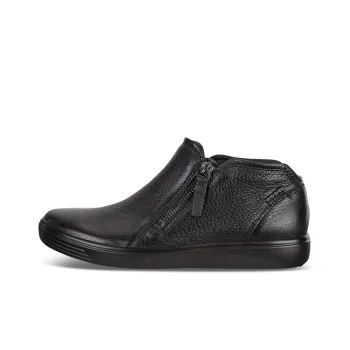 Ecco Soft 7 Cushioned Slip Resistant Low Top Ankle Boots Women's Black