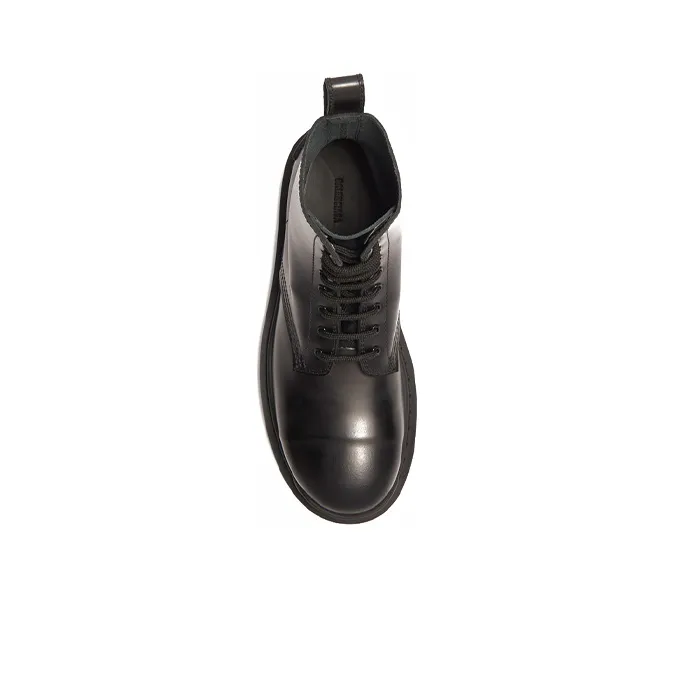 Balenciaga Strike Lace Up Boot Black Women's-4
