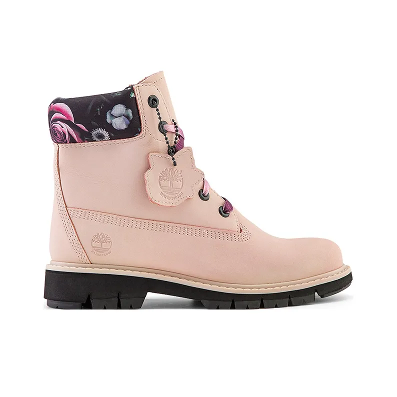 Timberland Lucia Way 6 Inch Charm Waterproof Boot 'Light Pink Nubuck' Women's-1