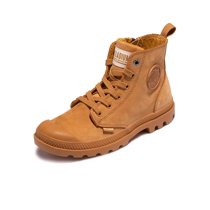 Palladium Pampa Martin Boots Women's Amber Yellow-1