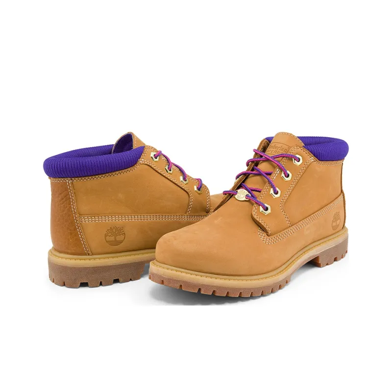 Timberland Nellie Waterproof Chukka Boots 'Wheat Purple' Women's-4