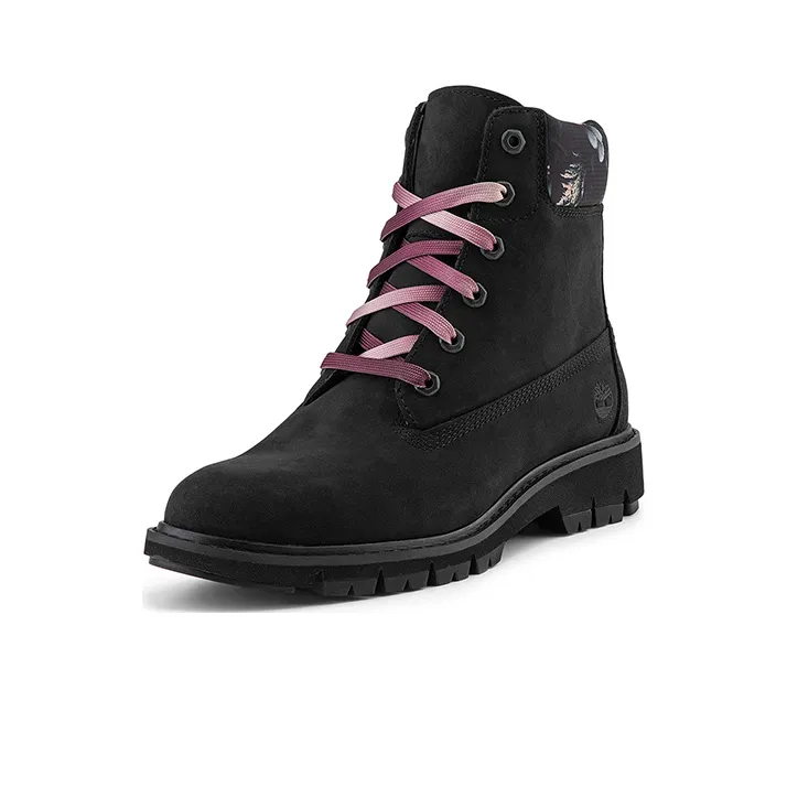 Timberland Lucia Way 6 Inch Charm Waterproof Boot 'Black Nubuck' Women's-2
