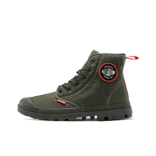 Palladium Pampa Martin Boots Unisex Army Green