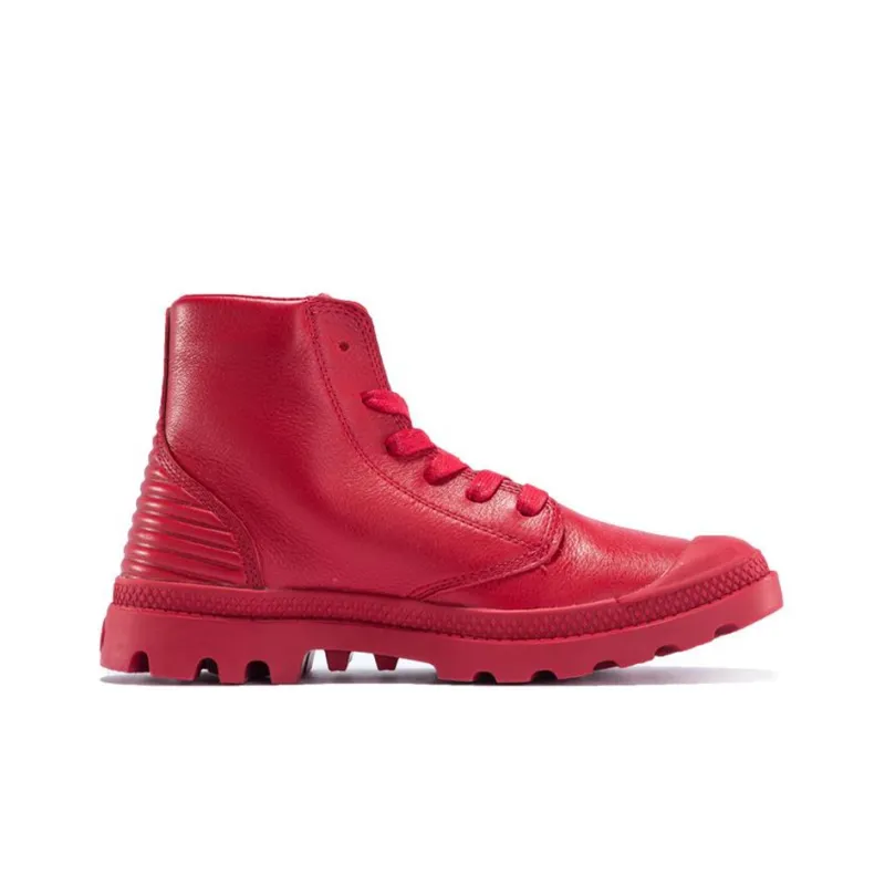 Palladium Pampa Martin Boots Unisex High Top Red-1