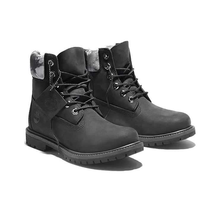 Timberland Premium 6 inch Waterproof Boot 'Cloudy Black Nubuck' Women's-2