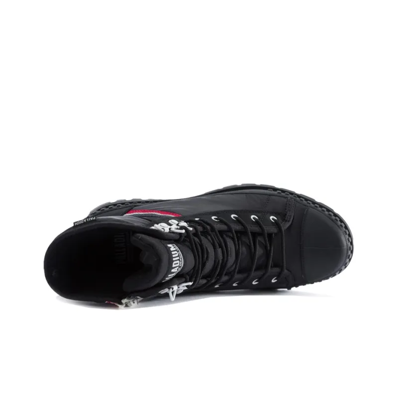 Palladium Pallashock Tact Short Martin Boot Unisex Black-2