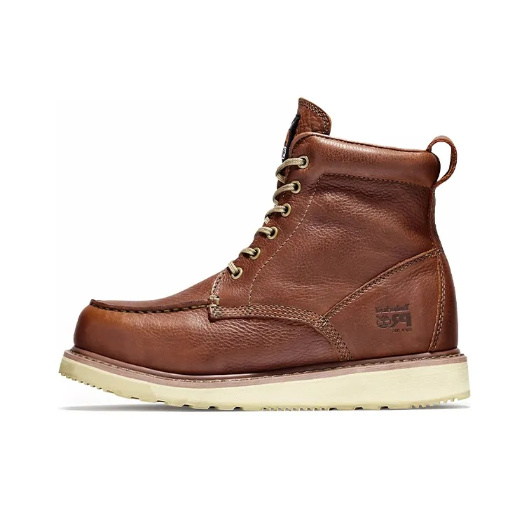 Timberland Wedge 6 Inch Work Boots 'Brown'-0