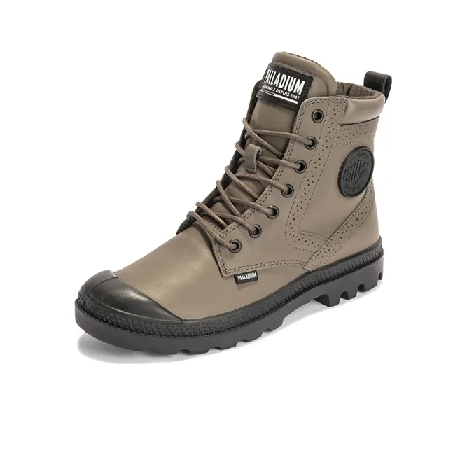 Palladium Pampa London Lth Martin Boot Women's Dark Umber-2