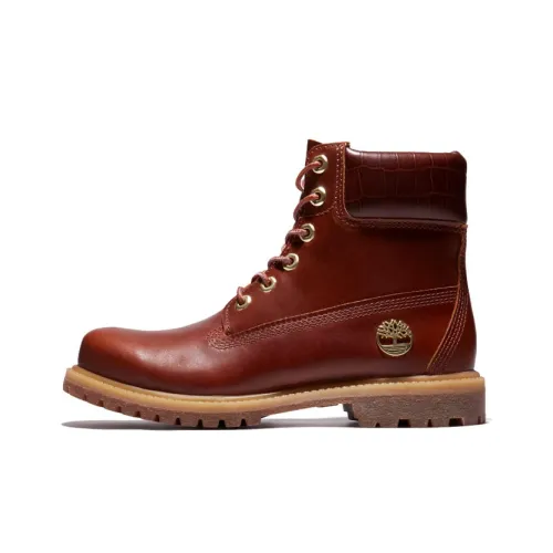 Timberland Safari Crocodile 6 Inch Waterproof Boot 'Red Brown' Women's