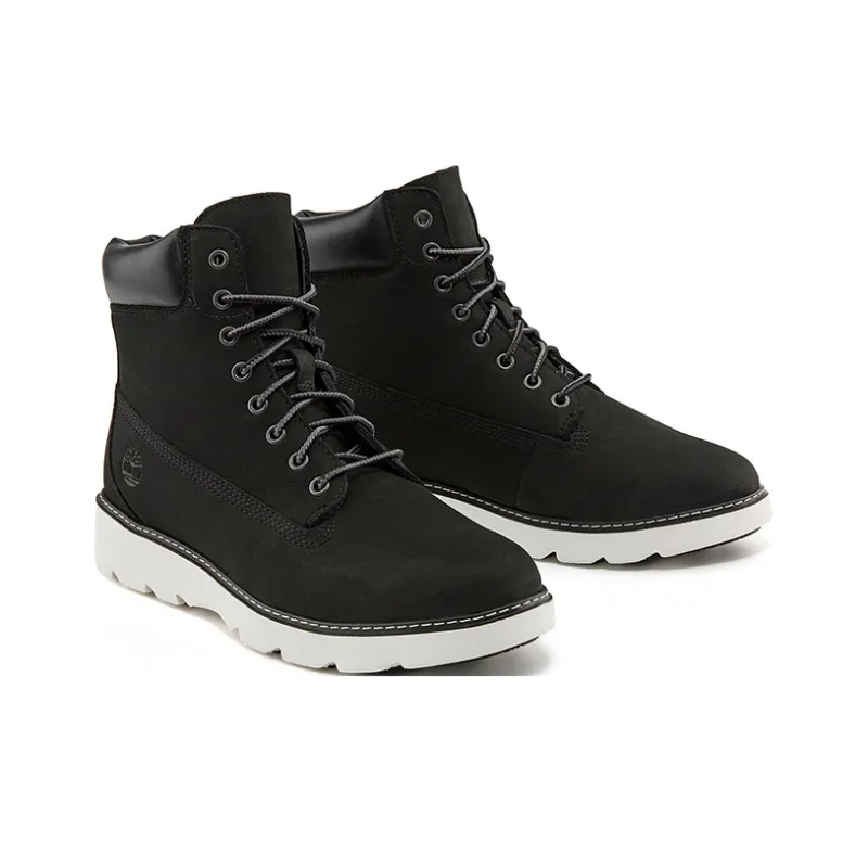 Timberland Keely Field 6 Inch Wide Fit Hiking Boots 'Black Nubuck' Women's-3