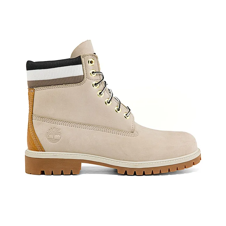 Timberland 6 Inch Heritage Cupsole Boots 'Beige Nubuck With Black'-1