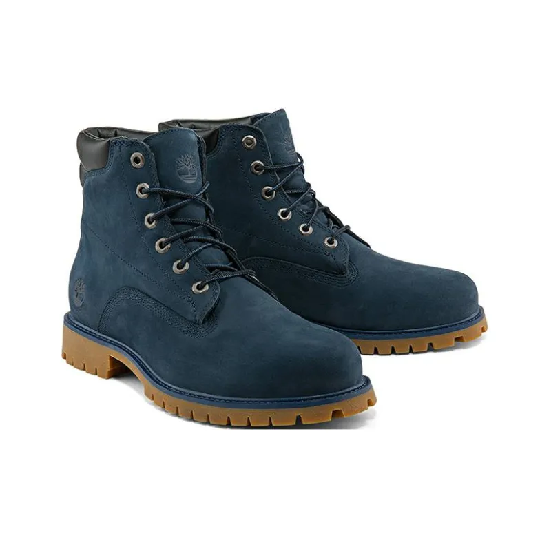 Timberland Alburn 6 Inch Waterproof Boot 'Navy Nubuck'-3