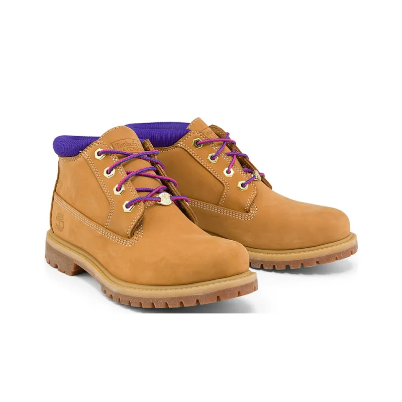Timberland Nellie Waterproof Chukka Boots 'Wheat Purple' Women's-3