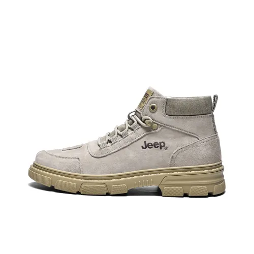 Jeep Martin Boots Men Sand