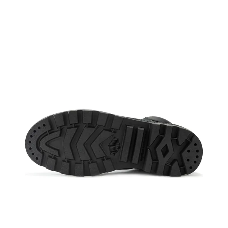 Palladium Martin Boots Women's High Top Black-4