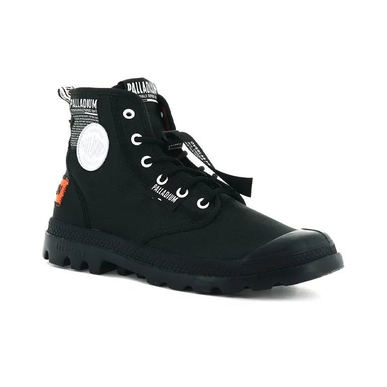 Palladium Pampa Martin Boots Unisex High Top Black-2