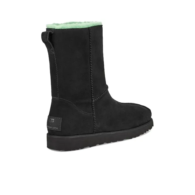 UGG Block Boot Snow Boots Black Green-3