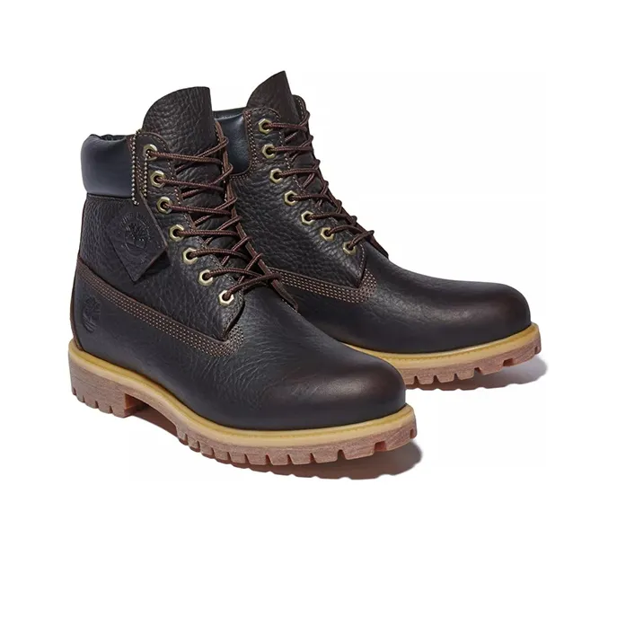 Timberland 6' Premium Boot Waterproof Dark Brown Full Grain Leather-3