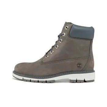 Timberland Lucia Way 6 Inch Waterproof Wide Fit Boots 'Medium Grey Nubuck' Women's