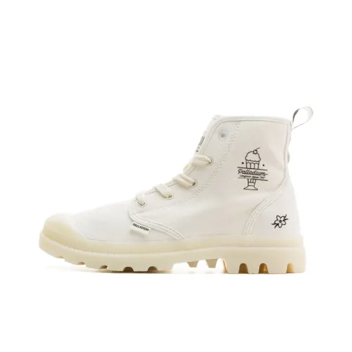 Palladium Pampa Martin Boots Women's White