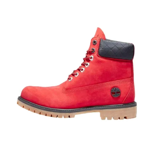 Timberland 6' Premium Boot Chicago Bulls Red