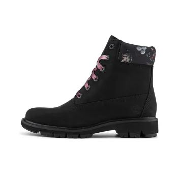 Timberland Lucia Way 6 Inch Charm Waterproof Boot 'Black Nubuck' Women's