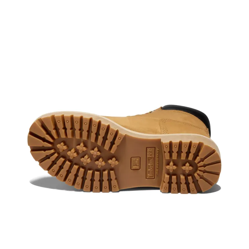 Timberland 6 Inch Pro Direct Attach 'Wheat Nubuck'-4