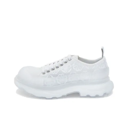 Alexander McQueen Tread Slick Martin Boots Women's White