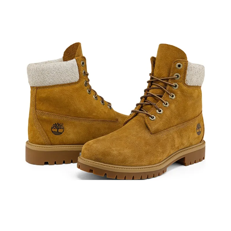 Timberland Heritage EK+ 6 Inch Waterproof Boot 'Dark Wheat Nubuck'-4