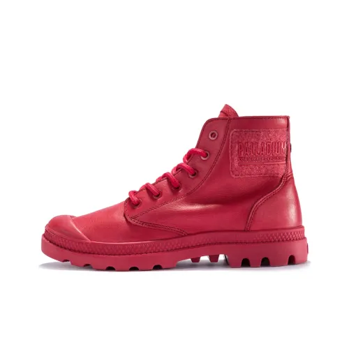 Palladium Pampa Martin Boots Women's Red