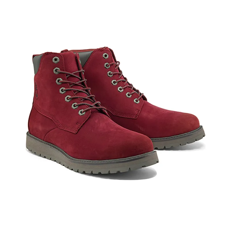 Timberland Martin Boots Men Deep Red-3