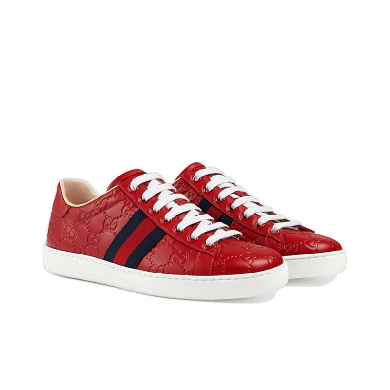 GUCCI Ace Signature 'Red'-2