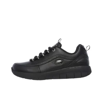 Skechers Synergy Casual Shoes Women's Low-Top Pure Black
