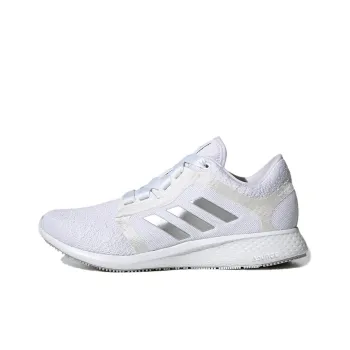 Adidas Edge Lux 4 Wear-Resistant Low-Top Running Shoes Women's White Silver