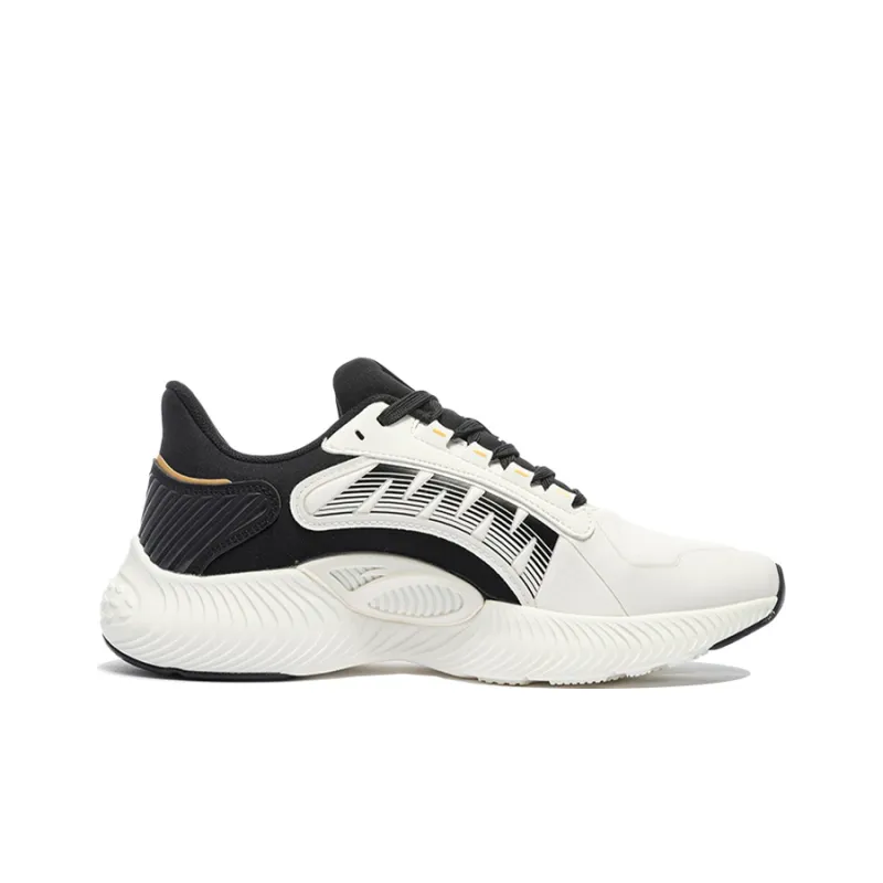 Anta Running Collection Low Top Running Shoes Men's White Black-1