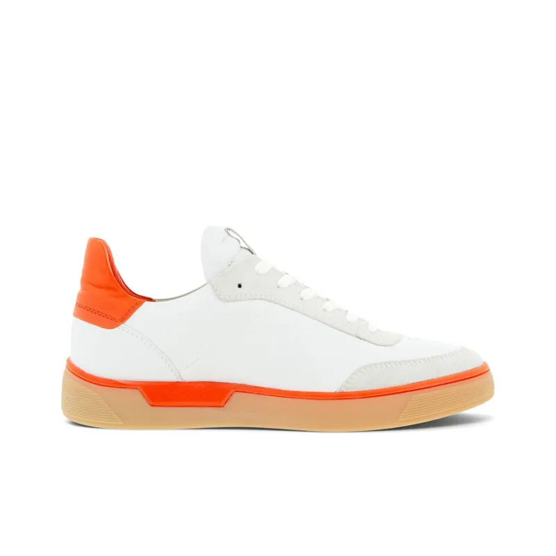 Ecco Street Tray M Stylish Skateboarding Shoes Men's White-1