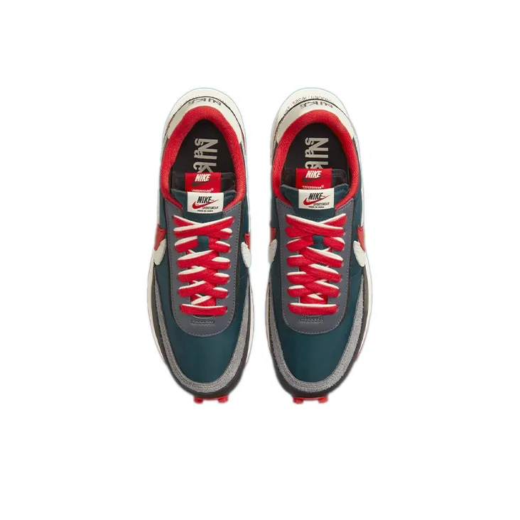 Nike Ld Waffle Sacai Undercover Midnight Spruce University Red-3