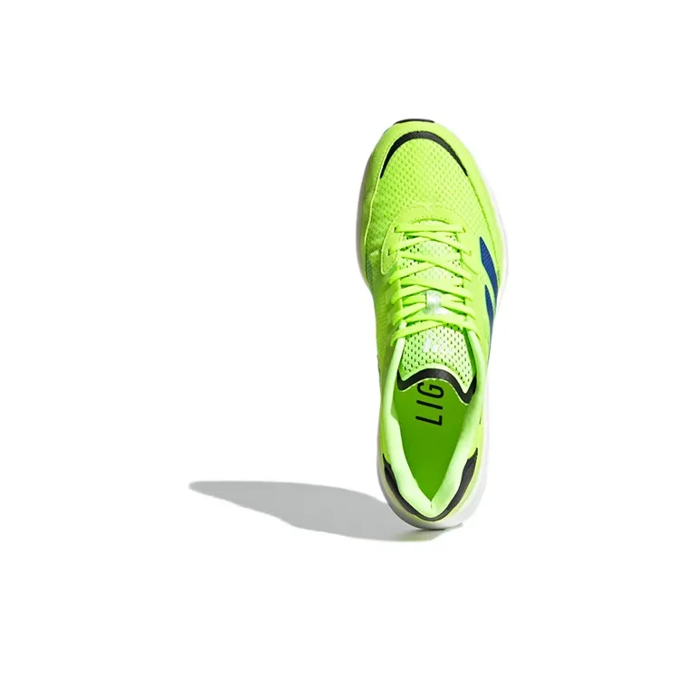 Adidas Adizero Boston 10 Signal Green Sonic Ink-4