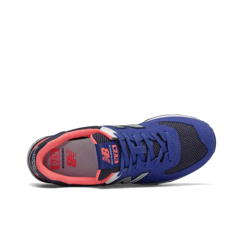 New Balance 574 Pebbled Sport Team Royal Team Force-2