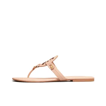 TORY BURCH Miller Cut out Leather Flip flops