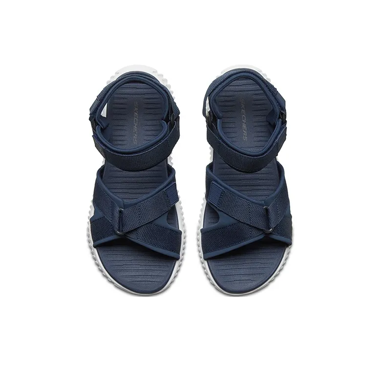 Skechers Men Elite Flex Sport Casual Sandals Navy-3