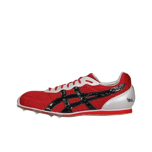 Asics Cyber LD Beijing Low-Top Running Shoes Men's Red Gray