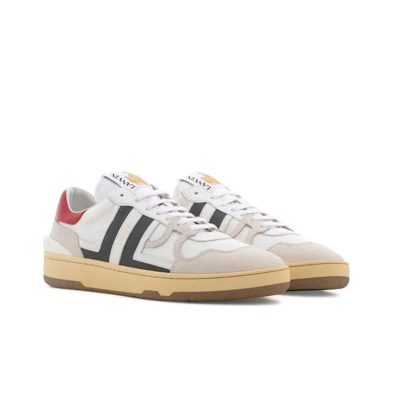 Lanvin Clay Low 'White Red'-2