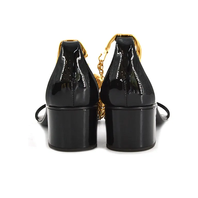 giuseppe zanotti Kay 105mm Leather Sandals-5
